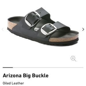 Birkenstock Big Buckle Black Oiled 38N